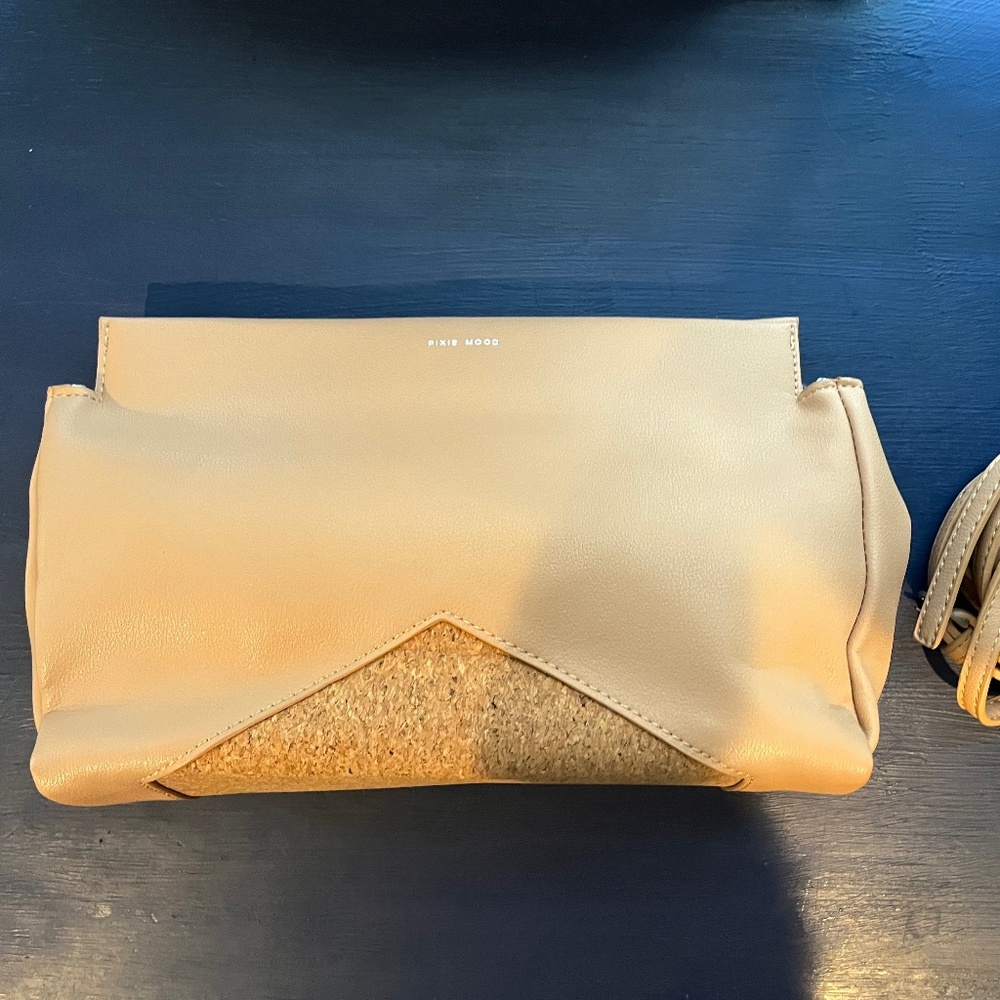 Pixie Mood Clutch with shoulder strap